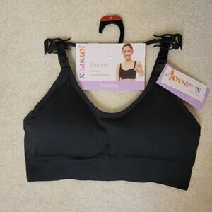 NWT Joyspun Size M Maternity Nursing Bralette Wireless Tagless Seamless